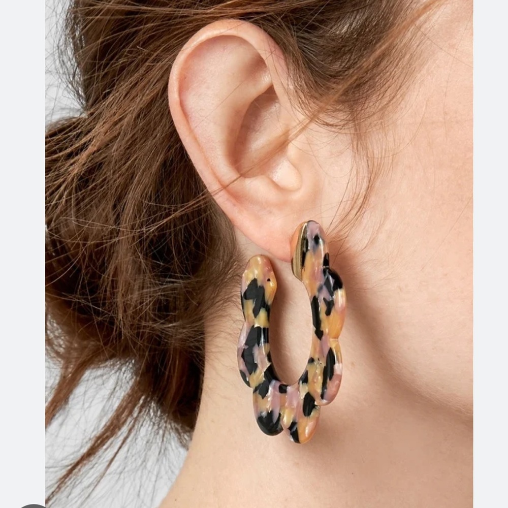 Baublebar | Resin Hoop Earrings